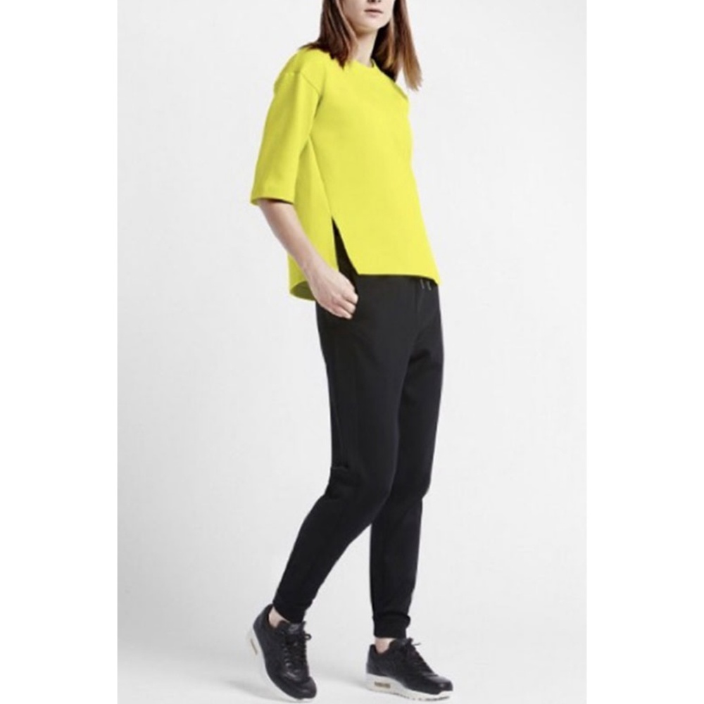 NikeLab Essentials Top in Volt Yellow
